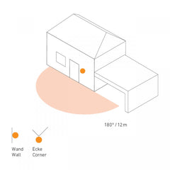 Senzor gibanja IR IS 180-2 antraciten 034580