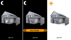 Senzor svetlobni Night Matic 3000 črn 550516