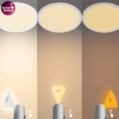 Stropna svetilka Philips CL550 SuperSlim SSW 36W 2700K bela