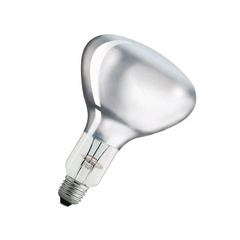 Infrardeča grelna žarnica Philips IR 375W E27 R125 prozorna