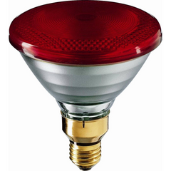 Infrardeča terapevtska žarnica Philips IR 150W E27 PAR38 rdeča