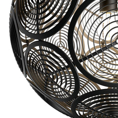 Philips 40913/30/PN RING viseča svetilka črna