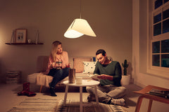 Philips 40950/31/PN ECRU viseča svetilka bela