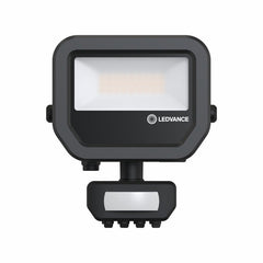 Reflektor Ledvance LED 8W / 6W 3000K 1100lm / 780lm IP65 IK05 črn s senzorjem