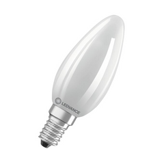 Sijalka Ledvance LED E14 4,8W=40W 2700K 470lm B35 svečka matirana dimmable / zatemnilna