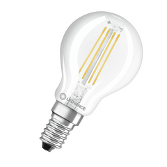 Sijalka Ledvance LED E14 4,8W=40W 2700K 470lm P45 bučka prozorna dimmable / zatemnilna