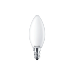 Sijalka Philips LED E14 6,5W=60W 2700K 806lm B35 svečka matirana