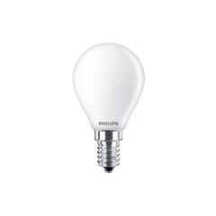 Sijalka Philips LED E14 6,5W=60W 2700K 806lm P45 bučka matirana