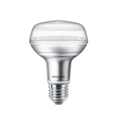 Sijalka Philips LED E27 4W-60W 345lm 2700K R80 prozorna