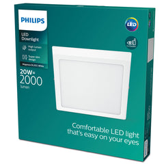 Stropna svetilka Philips DL252 MAGNEOS 20W 2700K SQ bela