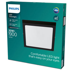Stropna svetilka Philips DL252 MAGNEOS 20W 2700K SQ črna