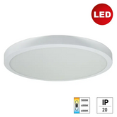 Svetilka E2 LED stropna Round 40W CCT 4000lm 600mm IP44 okrogla bela