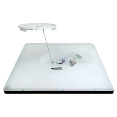 Svetilka E2 LED stropna / stenska Twice 2 24W CCT 3200lm 420mm IP54 kvadratna črna