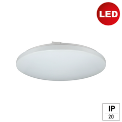 Svetilka E2 LED stropna / stenska white2 R 18W 3000K 2000lm 330mm okrogla bela