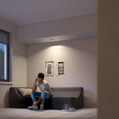 Svetilka Philips Donegal 50393/05/PN 3xGU10 FI ⌀ - 70mm baker medenina