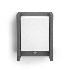 Svetilka Philips LED Arbour 4000K zunanja stenska s senzorjem antracit