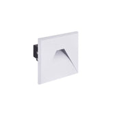 Svetilka stenska vgradna LED KURS 1,6W 54lm 4100K kvadratna bela IP54