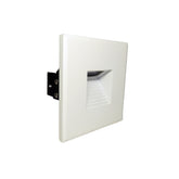 Svetilka stenska vgradna Aron Meller 3W CCT IP65 ILAR-01056 kvadratna bela FI-60mm 3000K - 4000K - 6000K