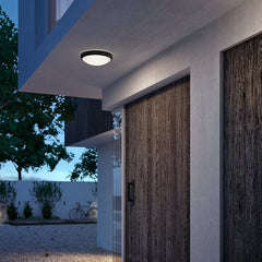 Zunanja stropna svetilka CL257 DORIS 6W 4000K RD IP54 črna