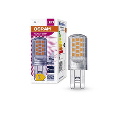 4.2W=40W 2700K G9 470lm Osram Parathom LED