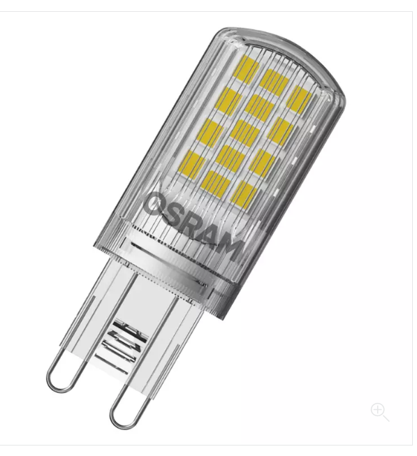 4.2W=40W 4000K G9 470lm Osram Parathom LED