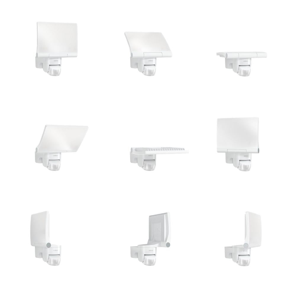 Reflektor zunanji LED s senzorjem stenski XLED Home 2 S srebrn 033057