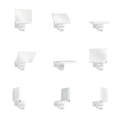 Reflektor zunanji LED s senzorjem stenski XLED Home 2 S srebrn 033057