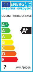 7W=60W 4000K E27 806lm Osram Parathom LED dimmable / zatemnilna