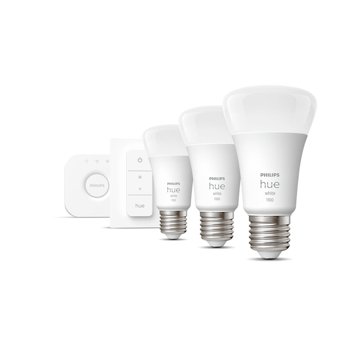 Hue White 3x9,5W E27 1100lm začetni komplet