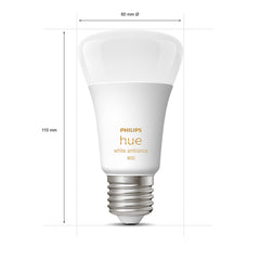 Hue White Ambiance sijalka 2x6W E27 800lm