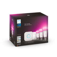 Hue White and Color Ambiance A60 3x9W-75W E27 začetni komplet