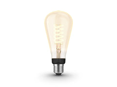 Hue White sijalka Filament ST72 7W E27