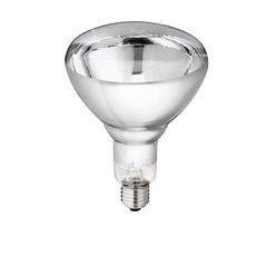 Infrardeča grelna žarnica Philips IR 150W E27 R125 prozorna