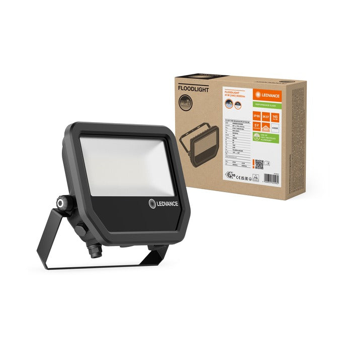 Reflektor Ledvance LED 41W 4000K 6000lm IP66 IK07 črn