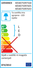 Reflektor LED 50W IP65 Osram Ledvance črn