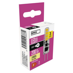Sijalka Emos LED G4 12V 1,9W=20W 3000K 200lm