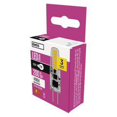 Sijalka Emos LED G4 12V 1,9W=20W 4000K 200lm