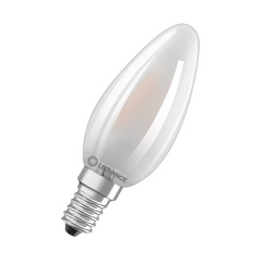 Sijalka Ledvance LED E14 4W=40W 2700K 470lm B35 svečka matirana