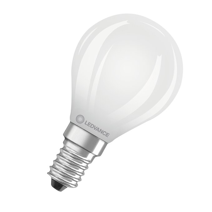 Sijalka Ledvance LED E14 5,5W=60W 2700K 806lm P45 bučka matirana