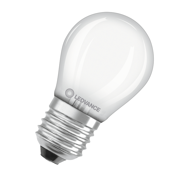 Sijalka Ledvance LED E27 2,5W=25W 2700K 250lm P45 bučka retro matirana