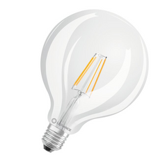 Sijalka Ledvance LED E27 7W=60W 2700K 806lm globe retro prozorna