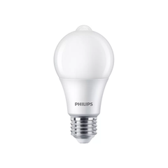 Sijalka Philips LED 8W=60W 2700K 806lm A60 Classic s senzorjem gibanja
