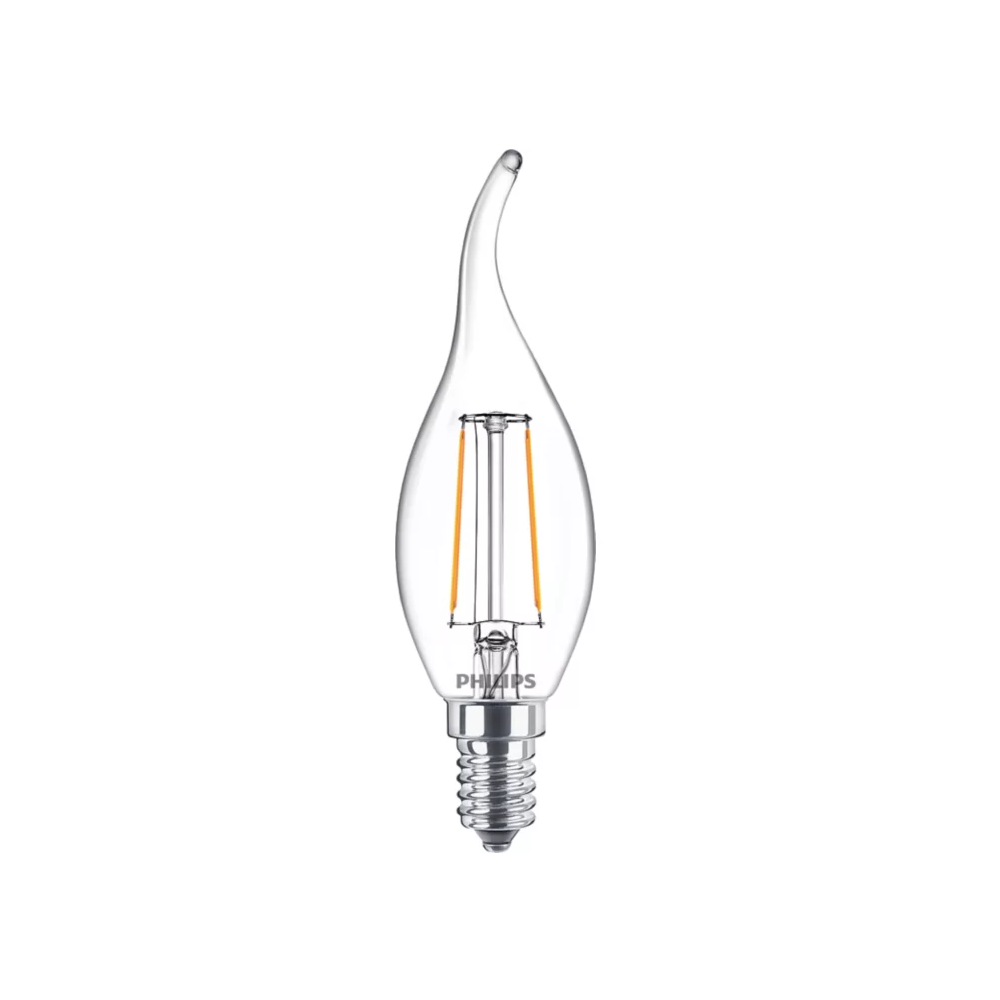 Sijalka Philips LED E14 2W=25W 2700K 250lm B35 svečka prozorna