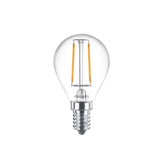 Sijalka Philips LED E14 2W=25W 2700K 250lm P45 bučka prozorna