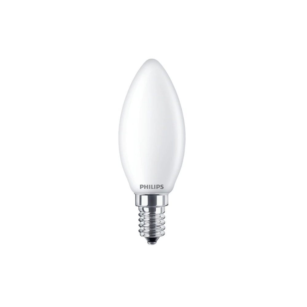 Sijalka Philips LED E14 4,3W=40W 2700K 470lm B35 svečka matirana