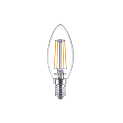 Sijalka Philips LED E14 4,3W=40W 2700K 470lm B35 svečka prozorna