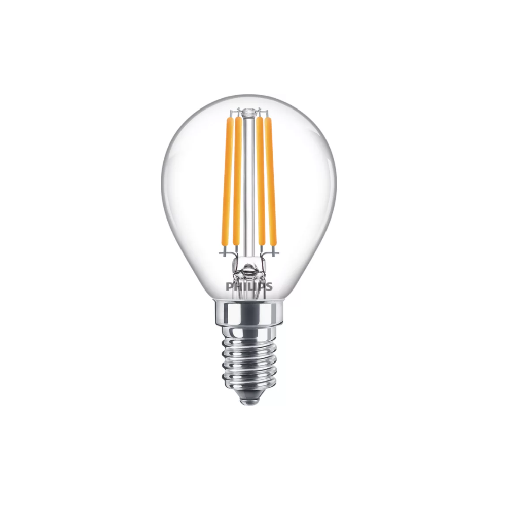 Sijalka Philips LED E14 6,5W=60W 2700K 806lm P45 bučka prozorna