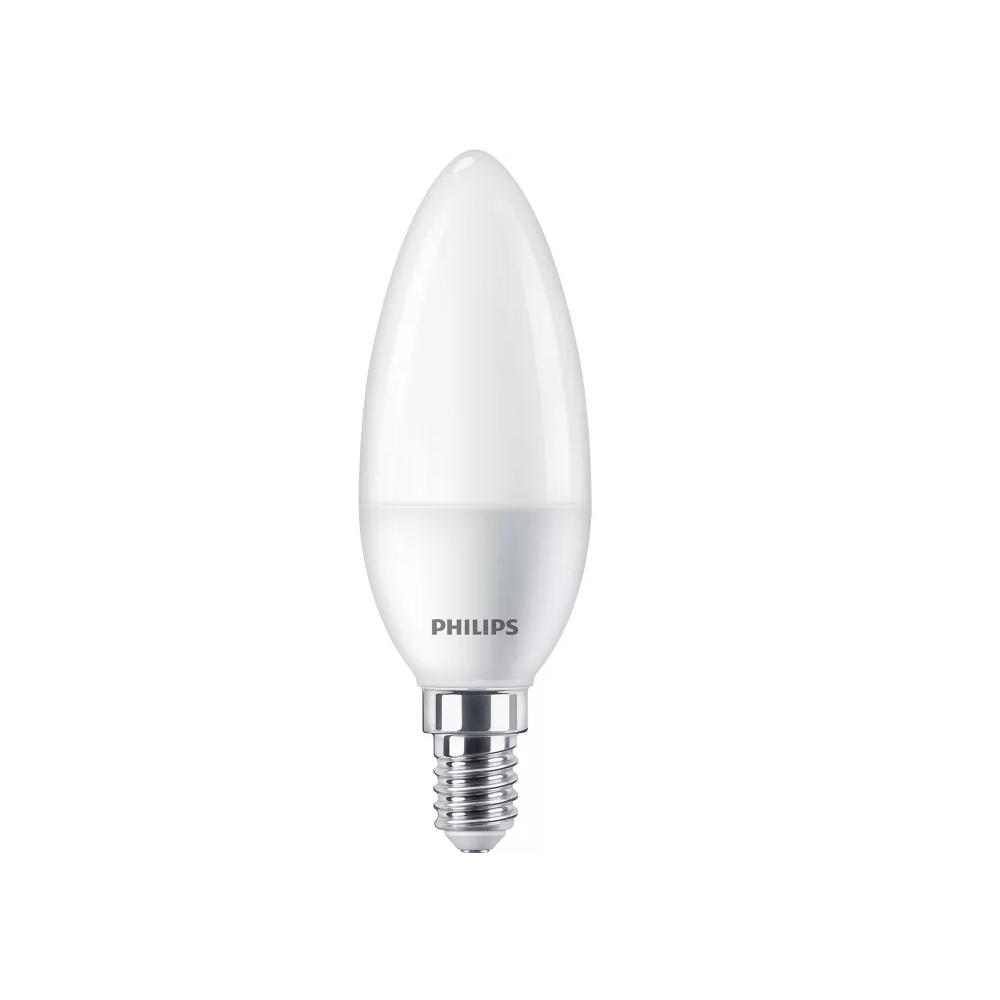 Sijalka Philips LED E14 7W=60W 6500K 806lm B38 svečka