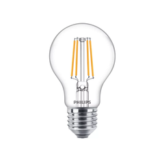 Sijalka Philips LED E27 4,3W=40W 2700K 470lm A60 retro prozorna