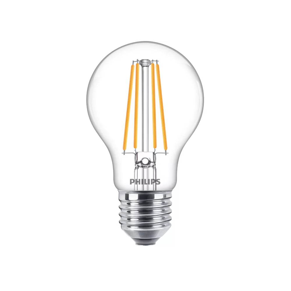 Sijalka Philips LED E27 8,5W=75W 2700K 1055lm A60 retro prozorna